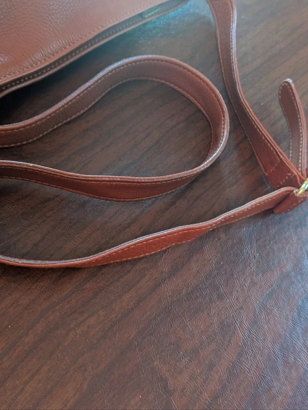 Vintage Coach 1995 Bag No. K5M-4907 Glove Tanned Cow Hide Full Grain Leather